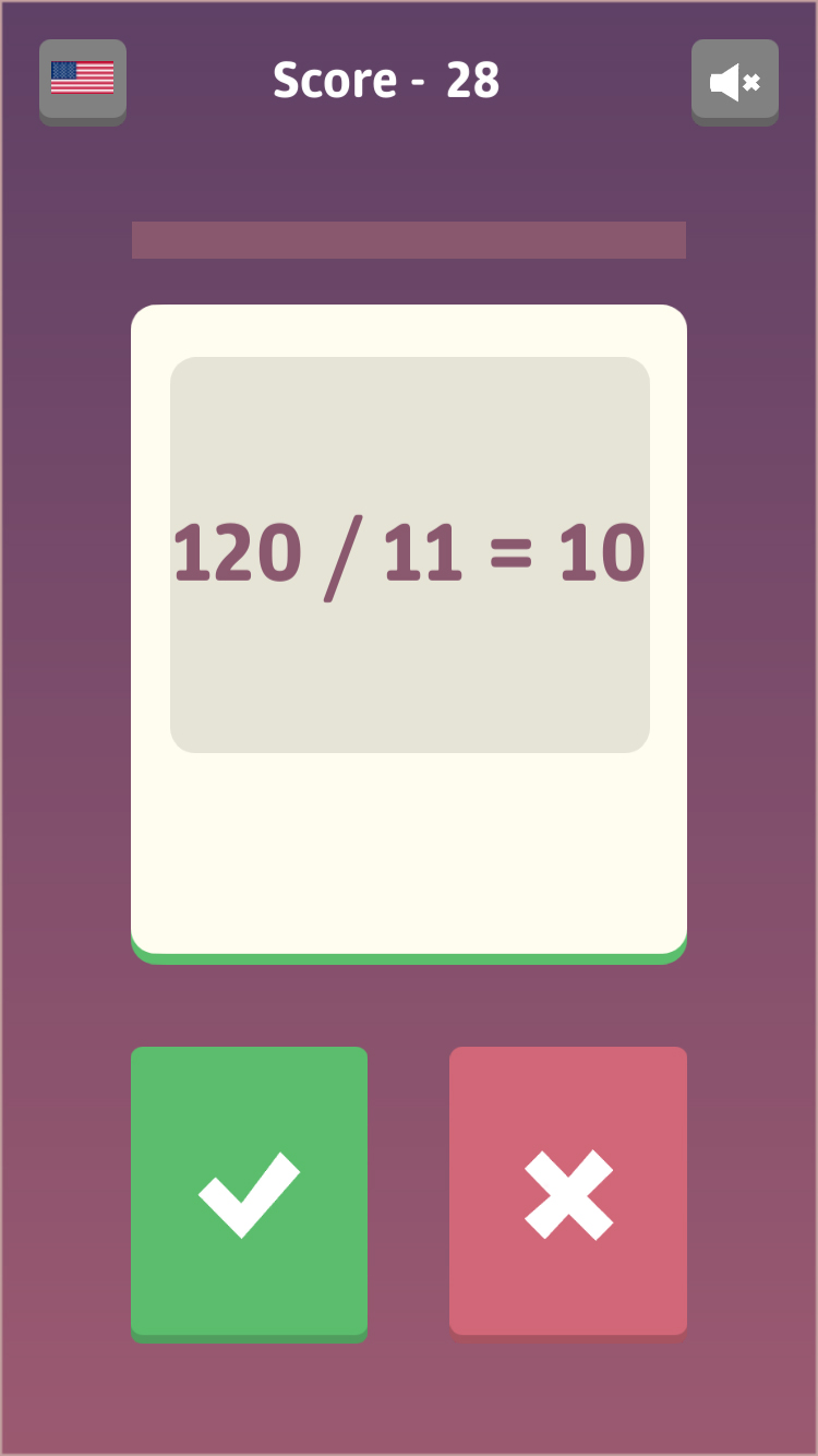 Speedy Math: Free iOS Brain Training Game available on Apple App Store